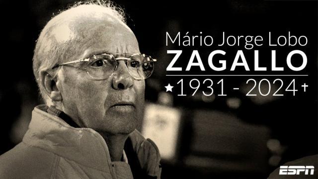 世界杯唯一四冠王逝世，扎加洛创巴西足球黄金时代