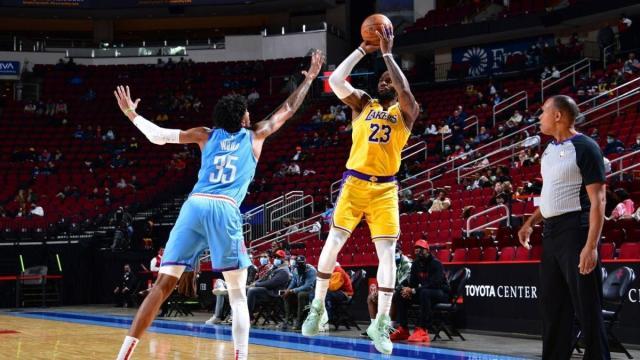 kaiyun-詹姆斯真的练出了投篮 三分比肩雷·阿伦正创历史